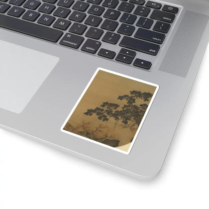 Unidentified artist - Early spring landscape - mid-13th century v3 - STICKER Vinyl Kiss-Cut Decal