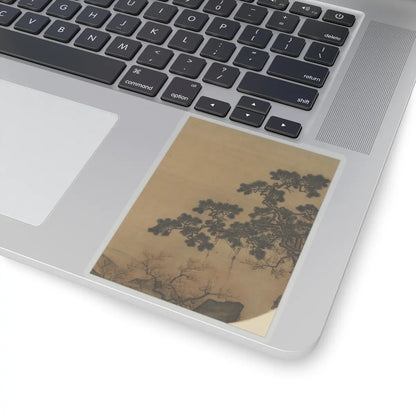 Unidentified artist - Early spring landscape - mid-13th century v3 - STICKER Vinyl Kiss-Cut Decal