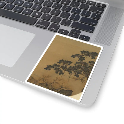 Unidentified artist - Early spring landscape - mid-13th century v3 - STICKER Vinyl Kiss-Cut Decal