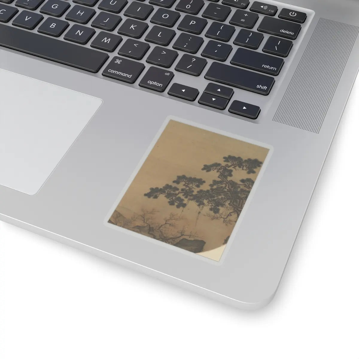 Unidentified artist - Early spring landscape - mid-13th century v3 - STICKER Vinyl Kiss-Cut Decal