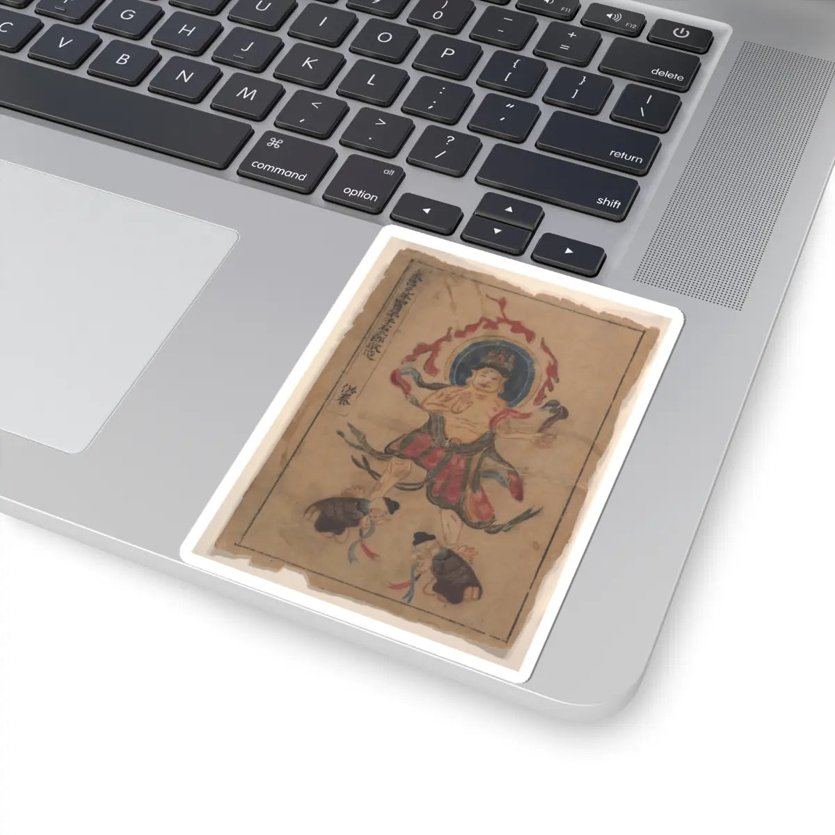 Unidentified artist - Eight Buddhist Paintings - unknown v1 - STICKER Vinyl Kiss-Cut Decal