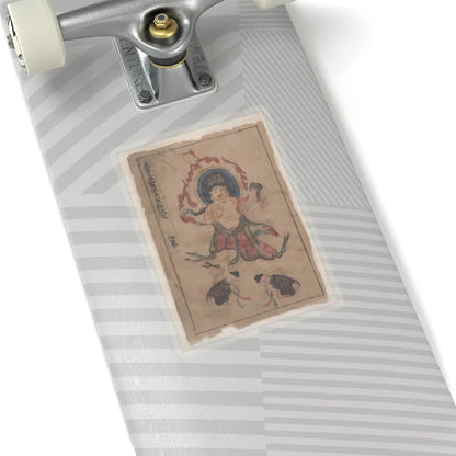 Unidentified artist - Eight Buddhist Paintings - unknown v1 - STICKER Vinyl Kiss-Cut Decal