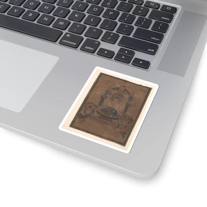 Unidentified artist - Eight Buddhist Paintings - unknown v3 - STICKER Vinyl Kiss-Cut Decal