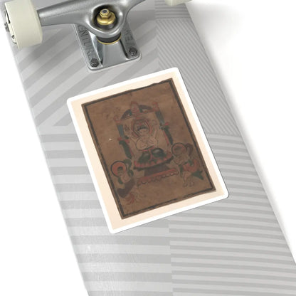 Unidentified artist - Eight Buddhist Paintings - unknown v3 - STICKER Vinyl Kiss-Cut Decal