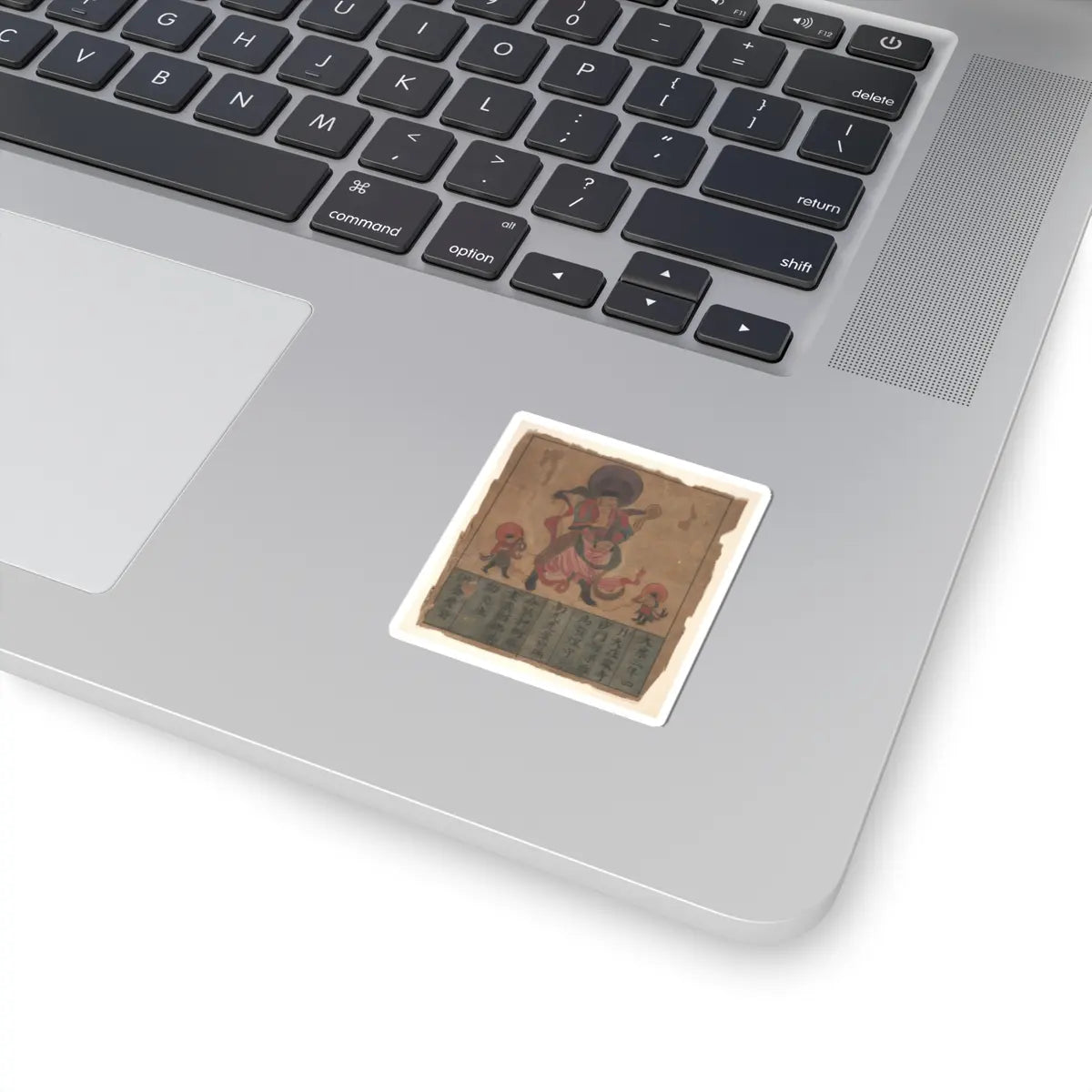 Unidentified artist - Eight Buddhist Paintings - unknown v8 - STICKER Vinyl Kiss-Cut Decal