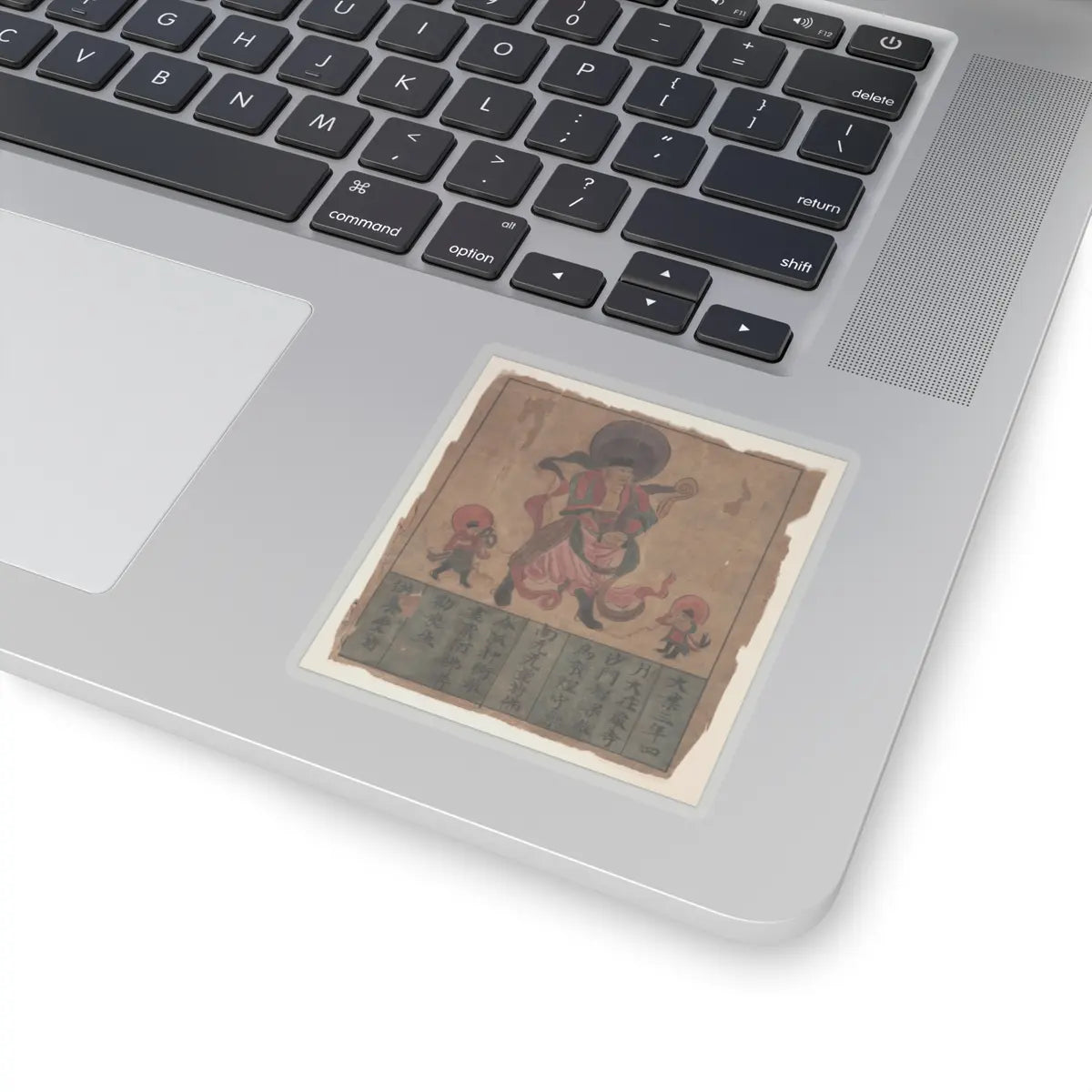 Unidentified artist - Eight Buddhist Paintings - unknown v8 - STICKER Vinyl Kiss-Cut Decal