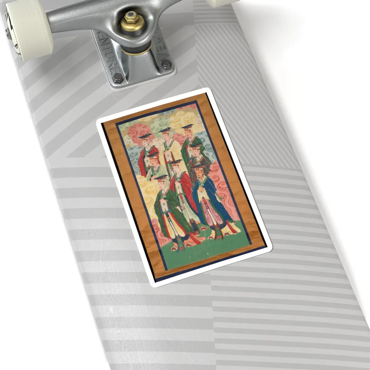 Unidentified artist - Eight Heavenly Emperors - unknown v1 - STICKER Vinyl Kiss-Cut Decal