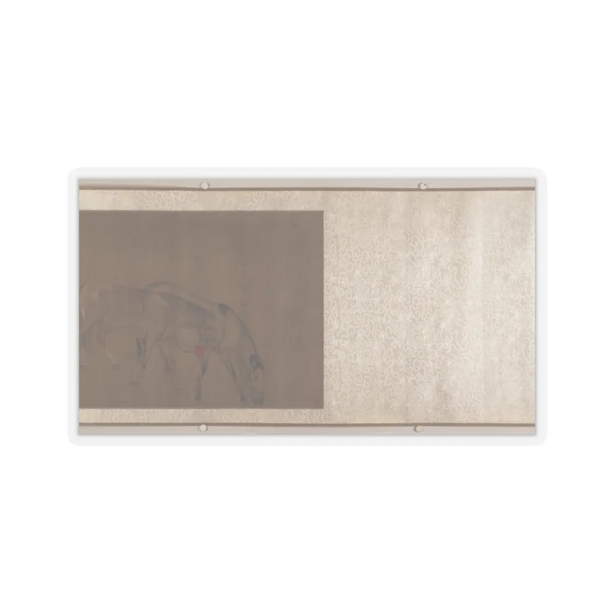 Unidentified artist - Eight Horses - unknown v6 - STICKER Vinyl Kiss-Cut Decal