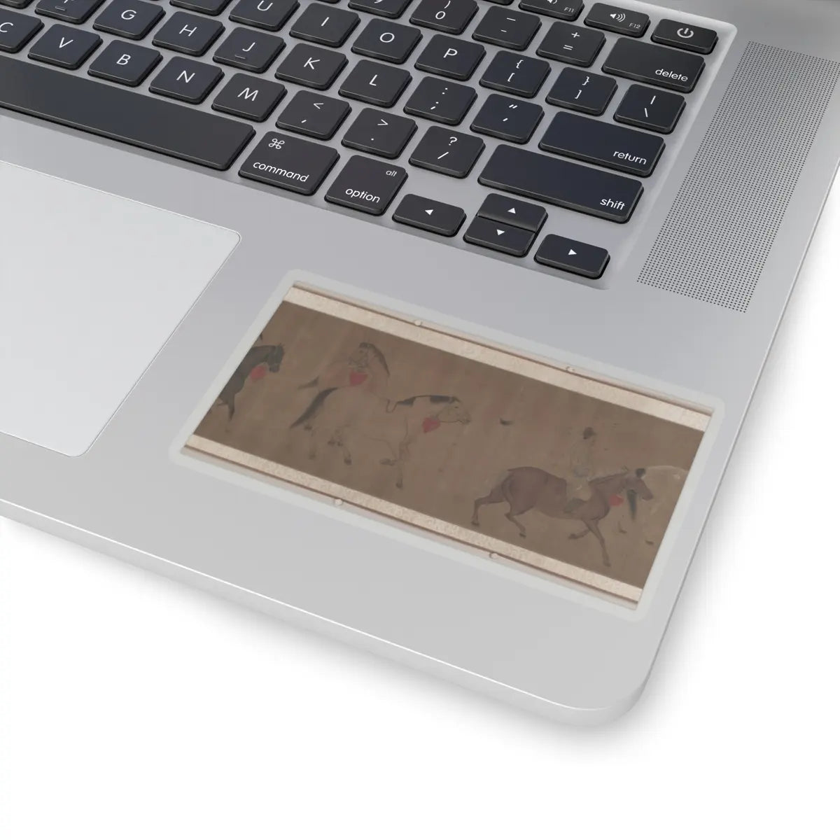 Unidentified artist - Eight Horses - unknown v8 - STICKER Vinyl Kiss-Cut Decal