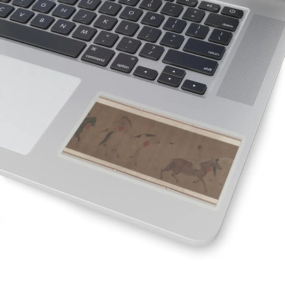 Unidentified artist - Eight Horses - unknown v8 - STICKER Vinyl Kiss-Cut Decal