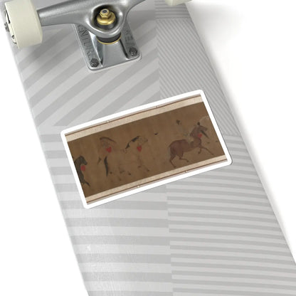 Unidentified artist - Eight Horses - unknown v8 - STICKER Vinyl Kiss-Cut Decal