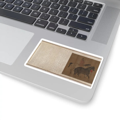 Unidentified artist - Eight Horses - unknown v9 - STICKER Vinyl Kiss-Cut Decal