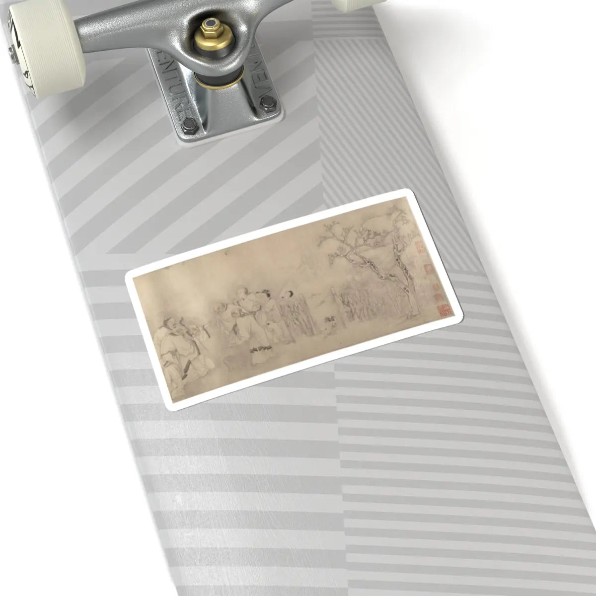Unidentified artist - Family Visit - unknown v1 - STICKER Vinyl Kiss-Cut Decal