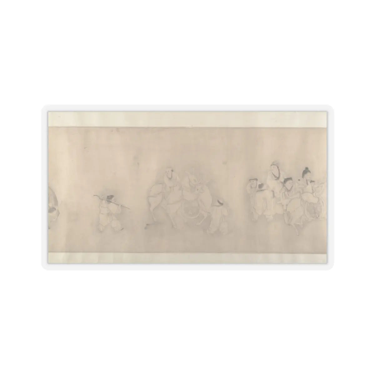Unidentified artist - Family Visit - unknown v10 - STICKER Vinyl Kiss-Cut Decal