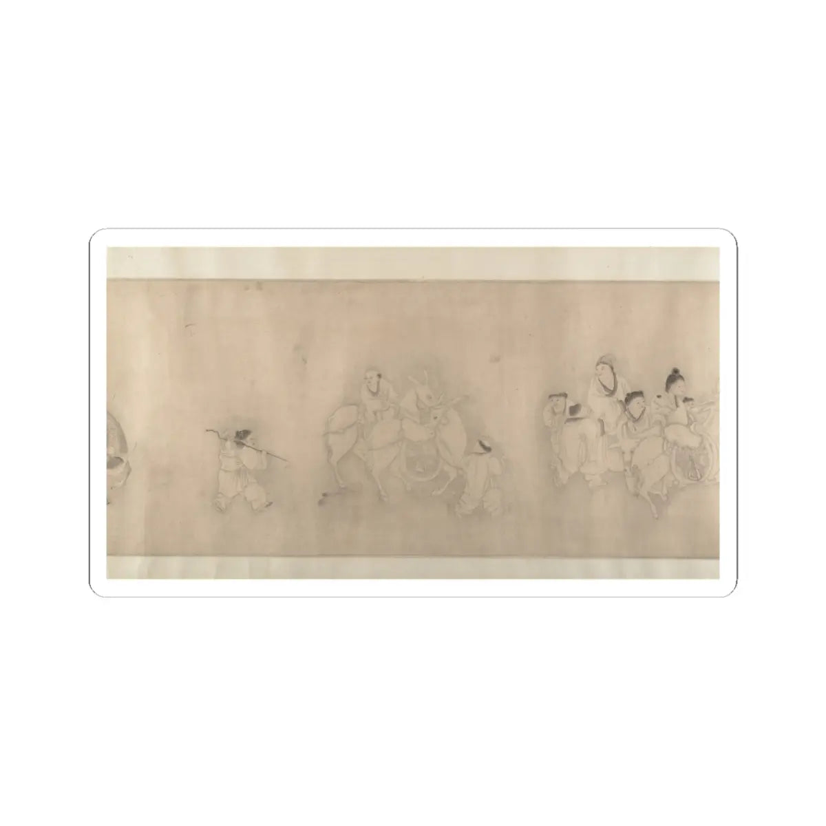 Unidentified artist - Family Visit - unknown v10 - STICKER Vinyl Kiss-Cut Decal