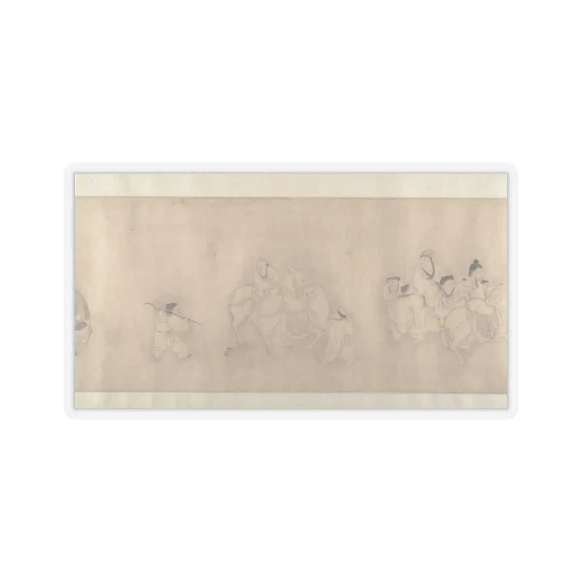Unidentified artist - Family Visit - unknown v10 - STICKER Vinyl Kiss-Cut Decal