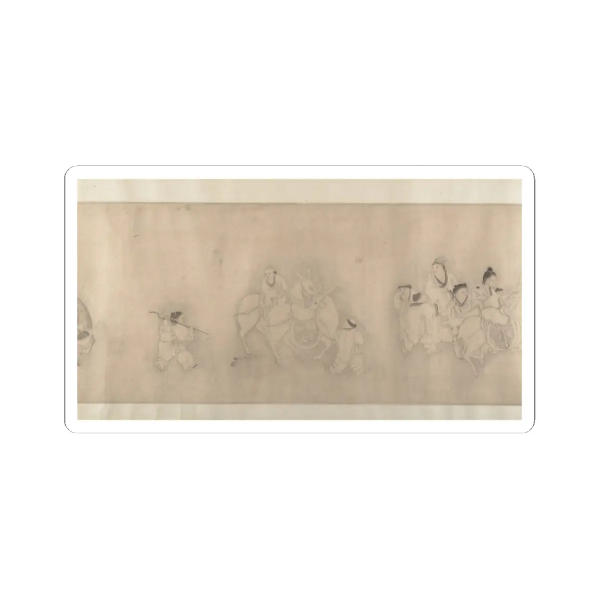 Unidentified artist - Family Visit - unknown v10 - STICKER Vinyl Kiss-Cut Decal