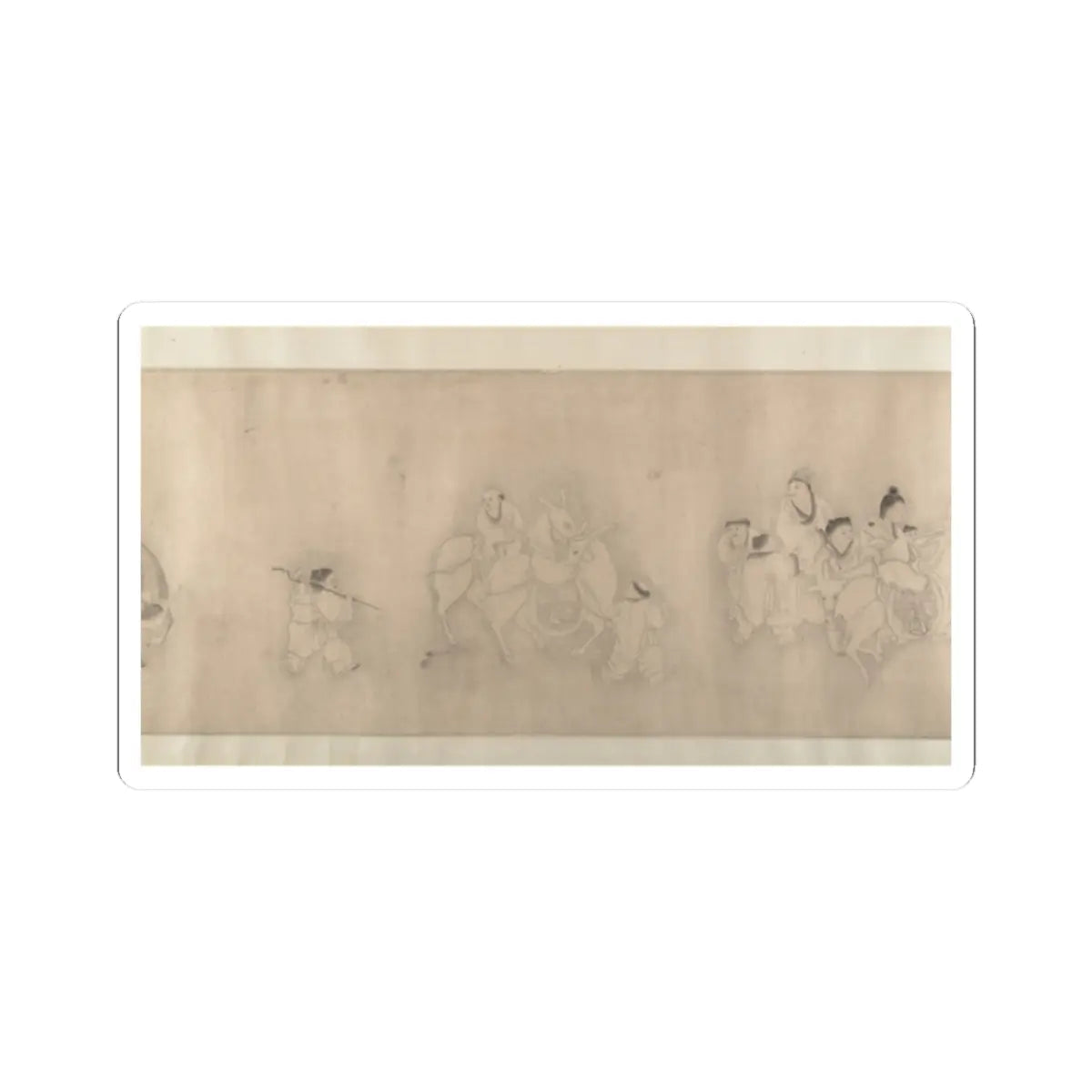 Unidentified artist - Family Visit - unknown v10 - STICKER Vinyl Kiss-Cut Decal