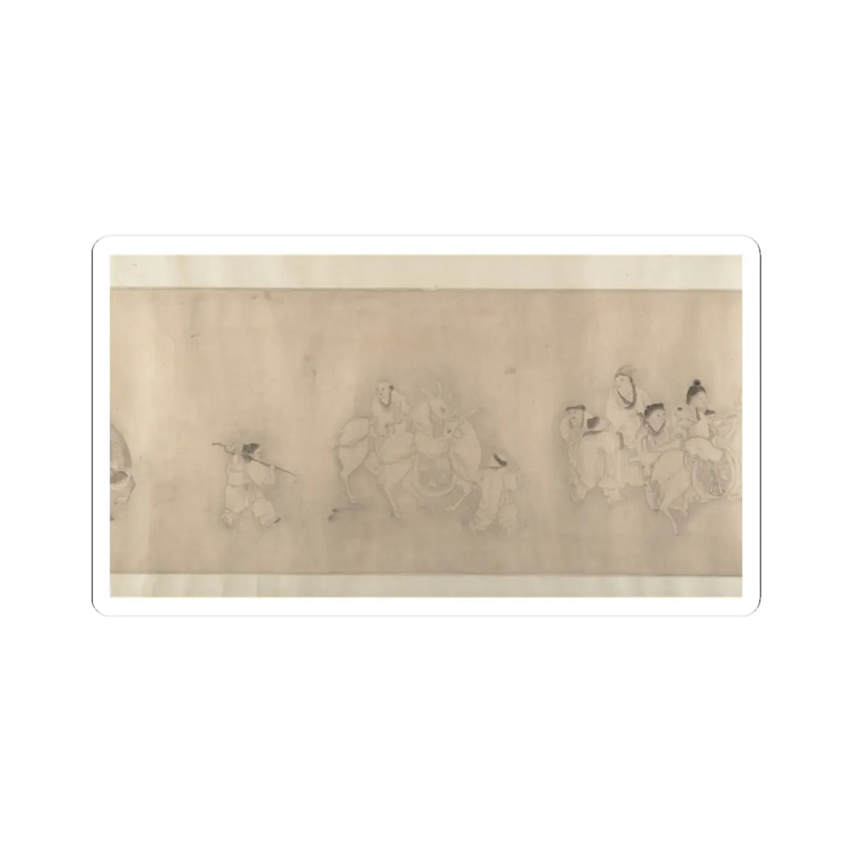 Unidentified artist - Family Visit - unknown v10 - STICKER Vinyl Kiss-Cut Decal