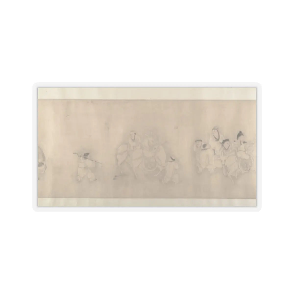 Unidentified artist - Family Visit - unknown v10 - STICKER Vinyl Kiss-Cut Decal