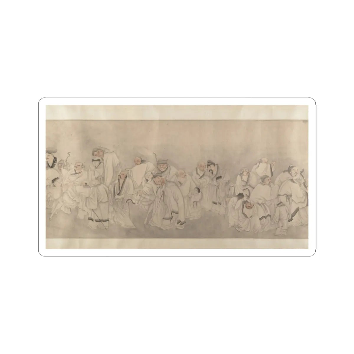Unidentified artist - Family Visit - unknown v8 - STICKER Vinyl Kiss-Cut Decal