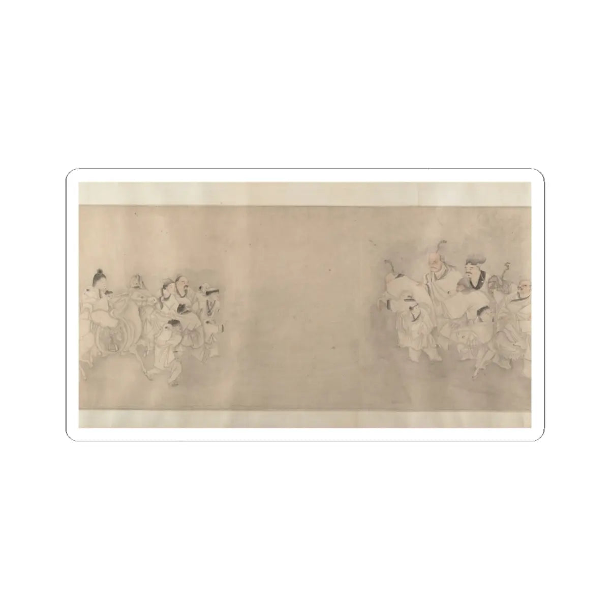 Unidentified artist - Family Visit - unknown v9 - STICKER Vinyl Kiss-Cut Decal