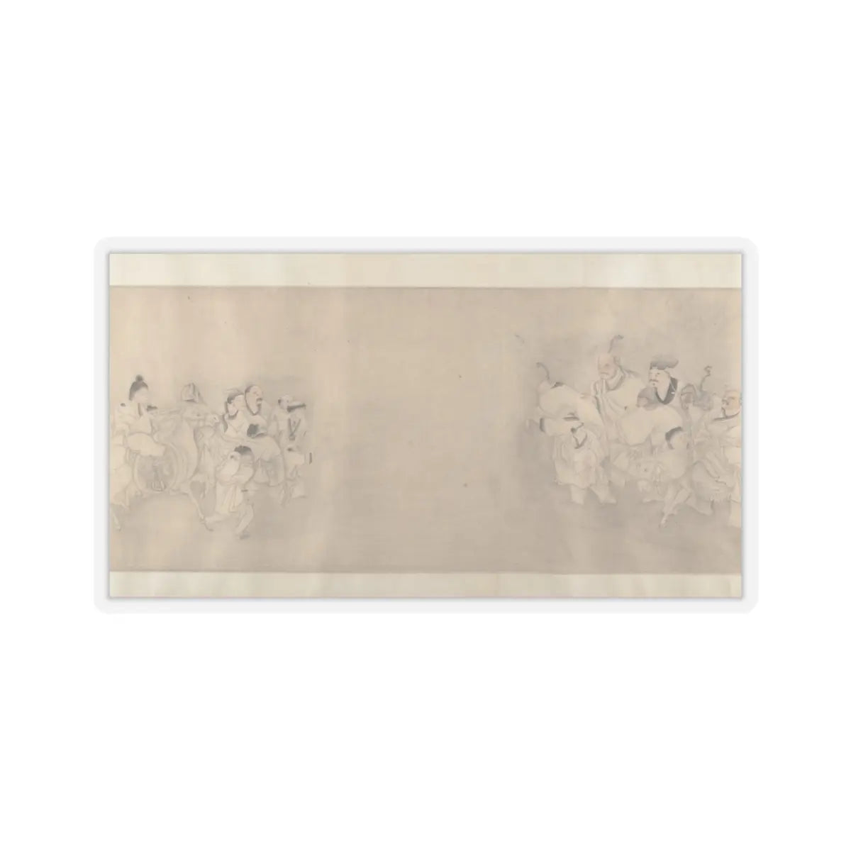 Unidentified artist - Family Visit - unknown v9 - STICKER Vinyl Kiss-Cut Decal