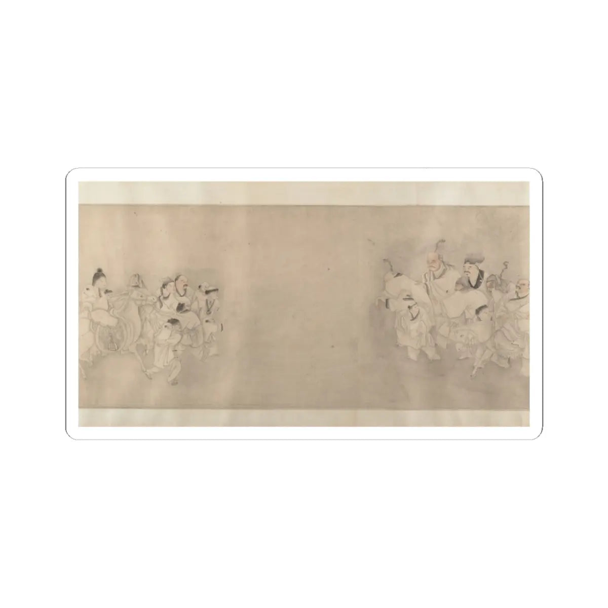 Unidentified artist - Family Visit - unknown v9 - STICKER Vinyl Kiss-Cut Decal