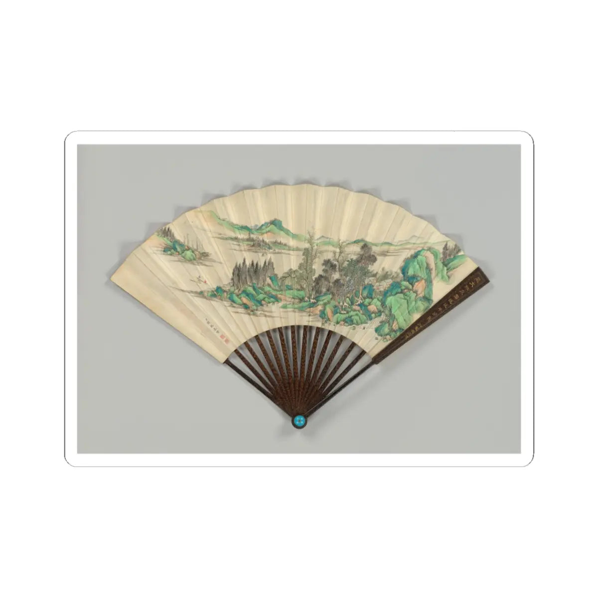 Unidentified artist - Fan - unknown v1 - STICKER Vinyl Kiss-Cut Decal