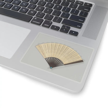 Unidentified artist - Fan - unknown v2 - STICKER Vinyl Kiss-Cut Decal
