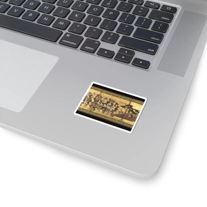 Unidentified artist - Festive Dancing at a Samurai Residence (Fūryū odori zu byōbu) - ca. 1660 v3 - STICKER Vinyl Kiss-Cut Decal
