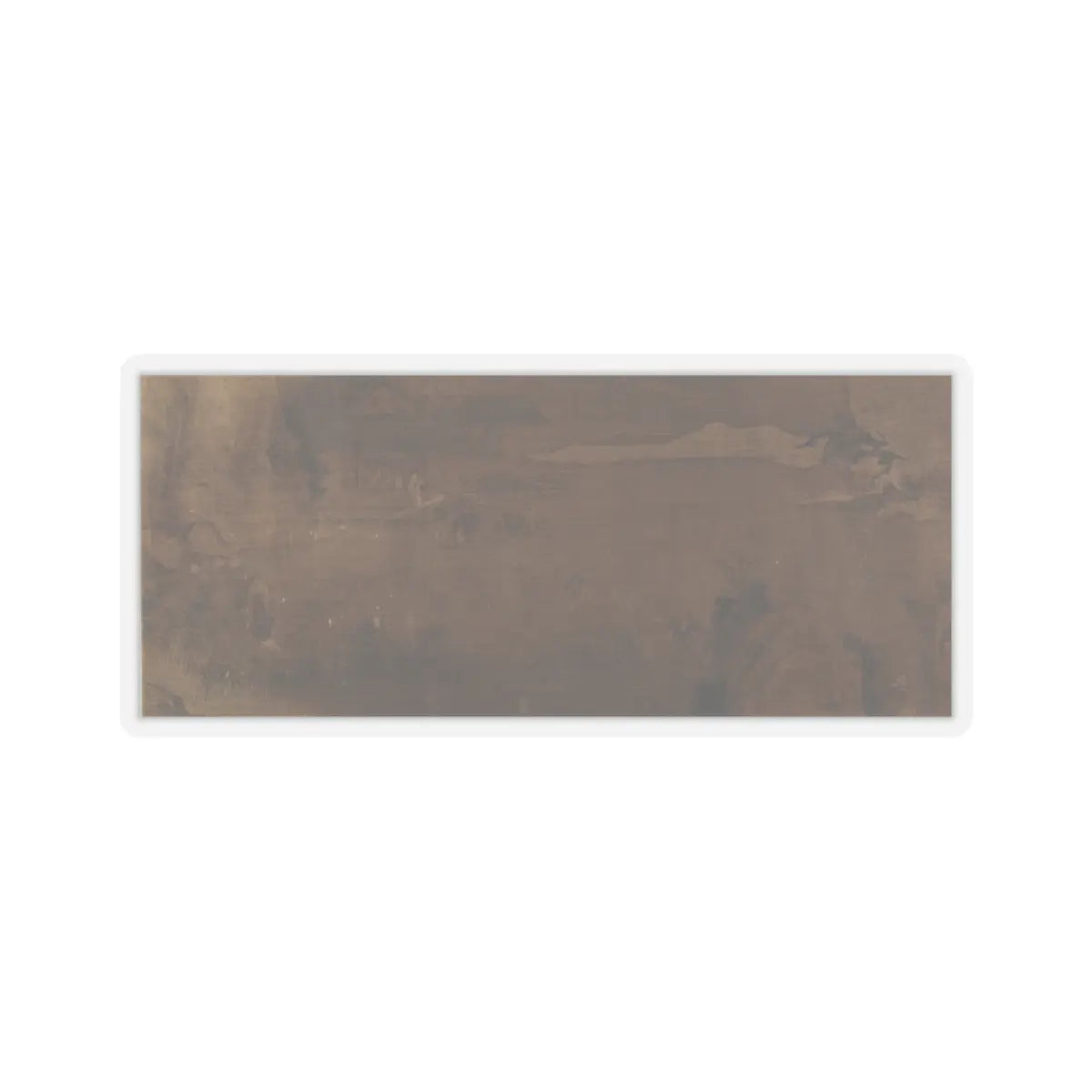 Unidentified artist - Fishing Scene - unknown v1 - STICKER Vinyl Kiss-Cut Decal