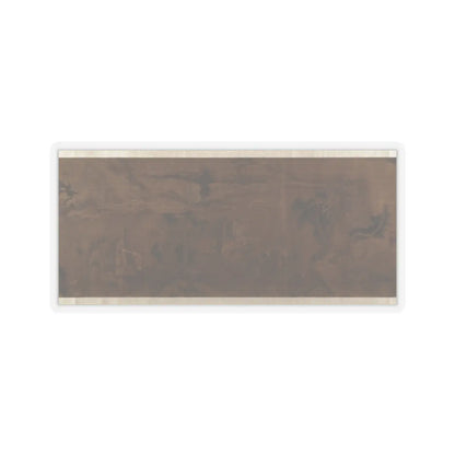 Unidentified artist - Fishing Scene - unknown v7 - STICKER Vinyl Kiss-Cut Decal