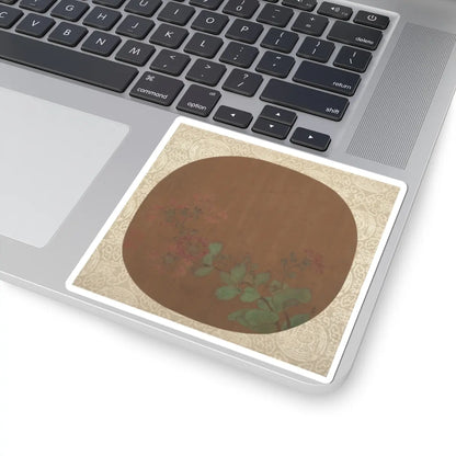 Unidentified artist - Flower Study - unknown - STICKER Vinyl Kiss-Cut Decal
