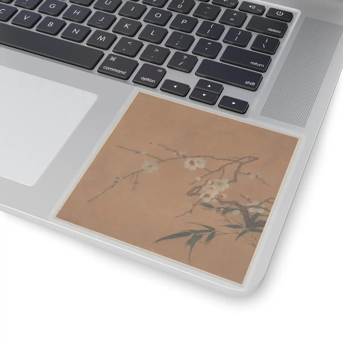 Unidentified artist - Flowering Plum and Bamboo - 17th century - STICKER Vinyl Kiss-Cut Decal
