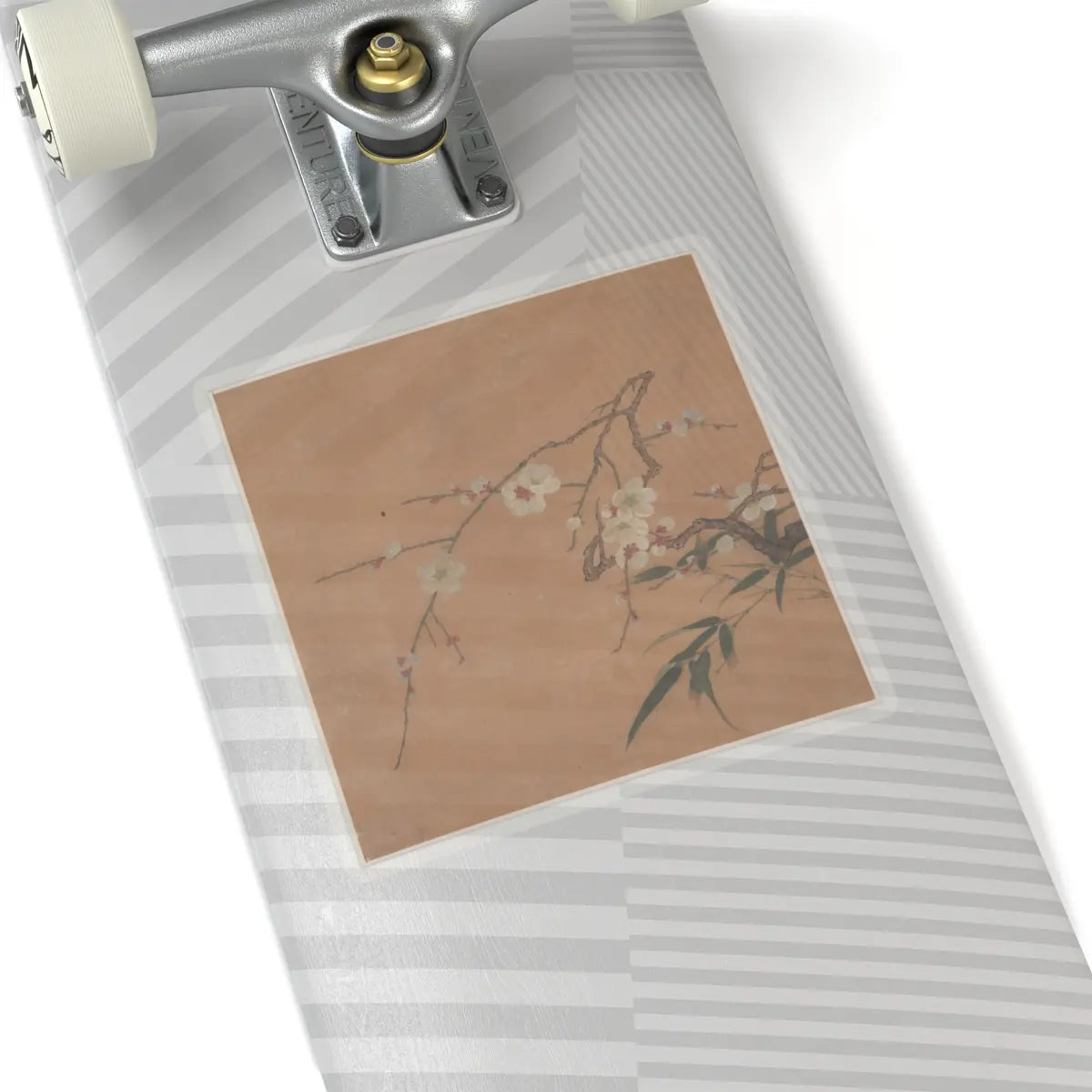 Unidentified artist - Flowering Plum and Bamboo - 17th century - STICKER Vinyl Kiss-Cut Decal