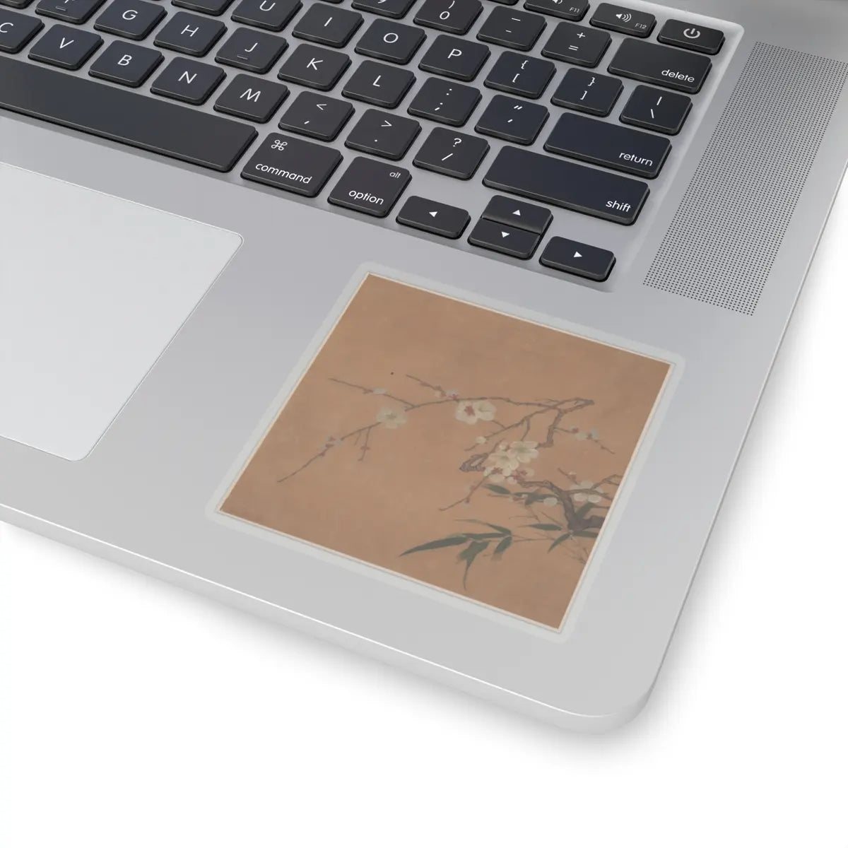 Unidentified artist - Flowering Plum and Bamboo - 17th century - STICKER Vinyl Kiss-Cut Decal