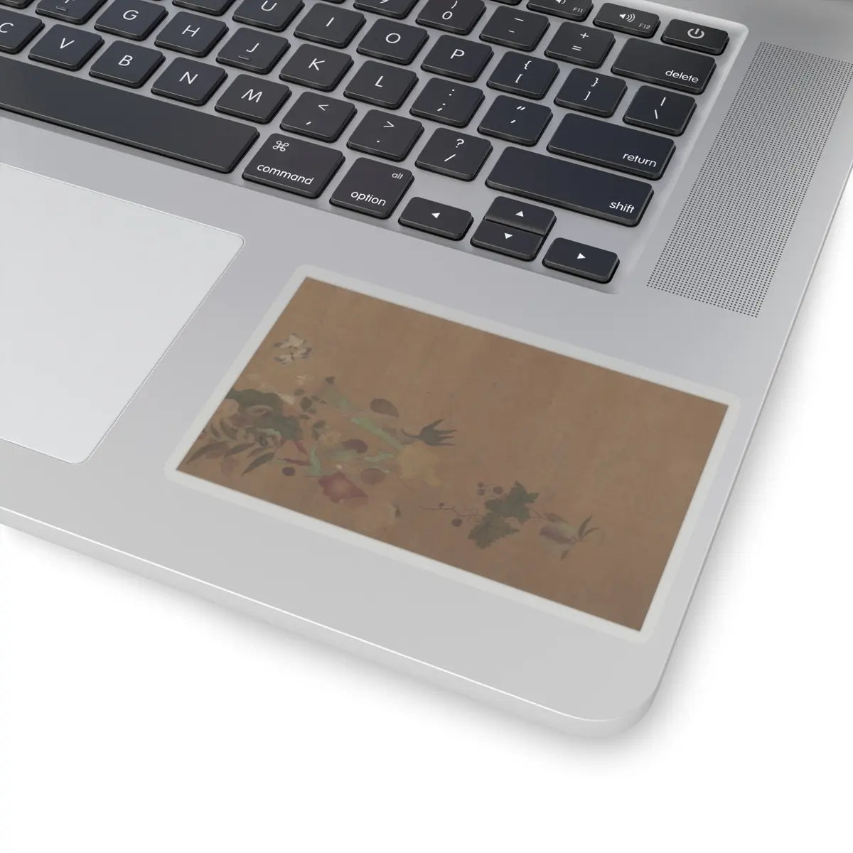 Unidentified artist - Flowers and Insects - unknown v1 - STICKER Vinyl Kiss-Cut Decal