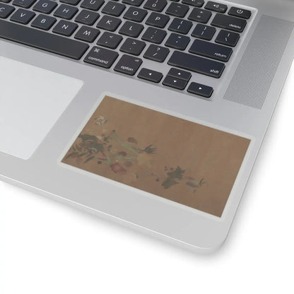 Unidentified artist - Flowers and Insects - unknown v1 - STICKER Vinyl Kiss-Cut Decal