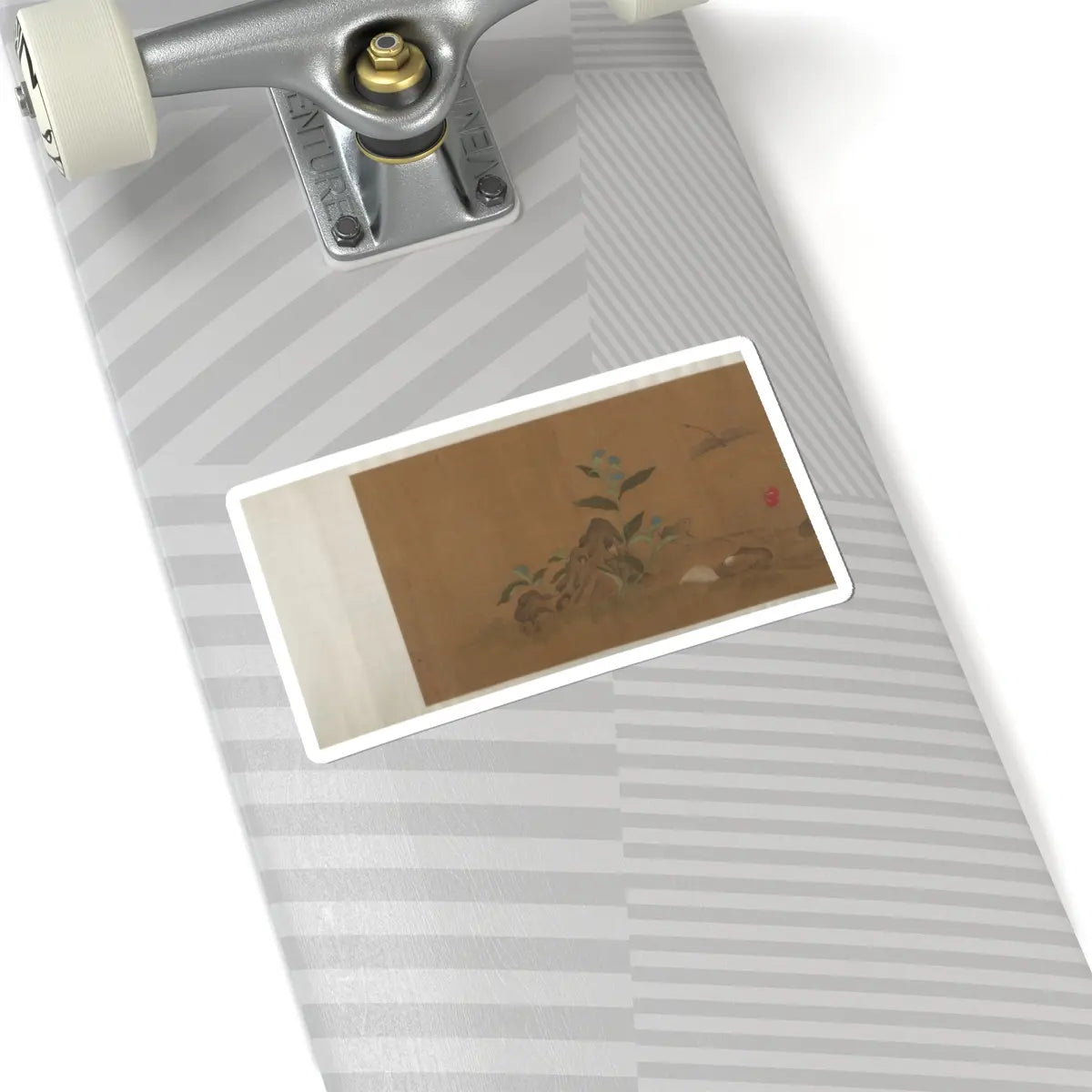 Unidentified artist - Flowers and Insects - unknown v10 - STICKER Vinyl Kiss-Cut Decal