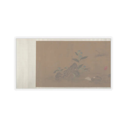 Unidentified artist - Flowers and Insects - unknown v10 - STICKER Vinyl Kiss-Cut Decal