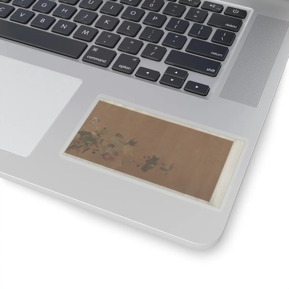 Unidentified artist - Flowers and Insects - unknown v7 - STICKER Vinyl Kiss-Cut Decal