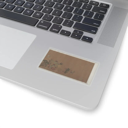 Unidentified artist - Flowers and Insects - unknown v7 - STICKER Vinyl Kiss-Cut Decal