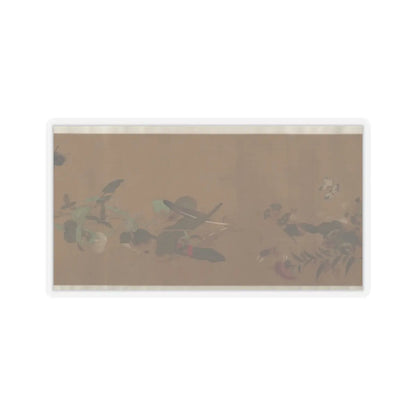 Unidentified artist - Flowers and Insects - unknown v8 - STICKER Vinyl Kiss-Cut Decal