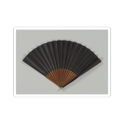 Unidentified artist - Folding fan - 19th century v2 - STICKER Vinyl Kiss-Cut Decal