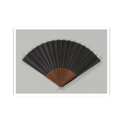 Unidentified artist - Folding fan - 19th century v2 - STICKER Vinyl Kiss-Cut Decal