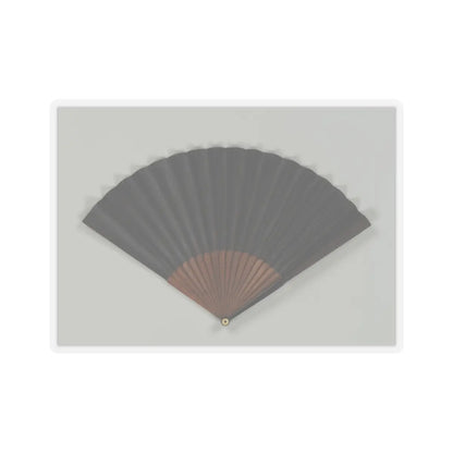 Unidentified artist - Folding fan - 19th century v2 - STICKER Vinyl Kiss-Cut Decal