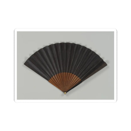 Unidentified artist - Folding fan - 19th century v2 - STICKER Vinyl Kiss-Cut Decal