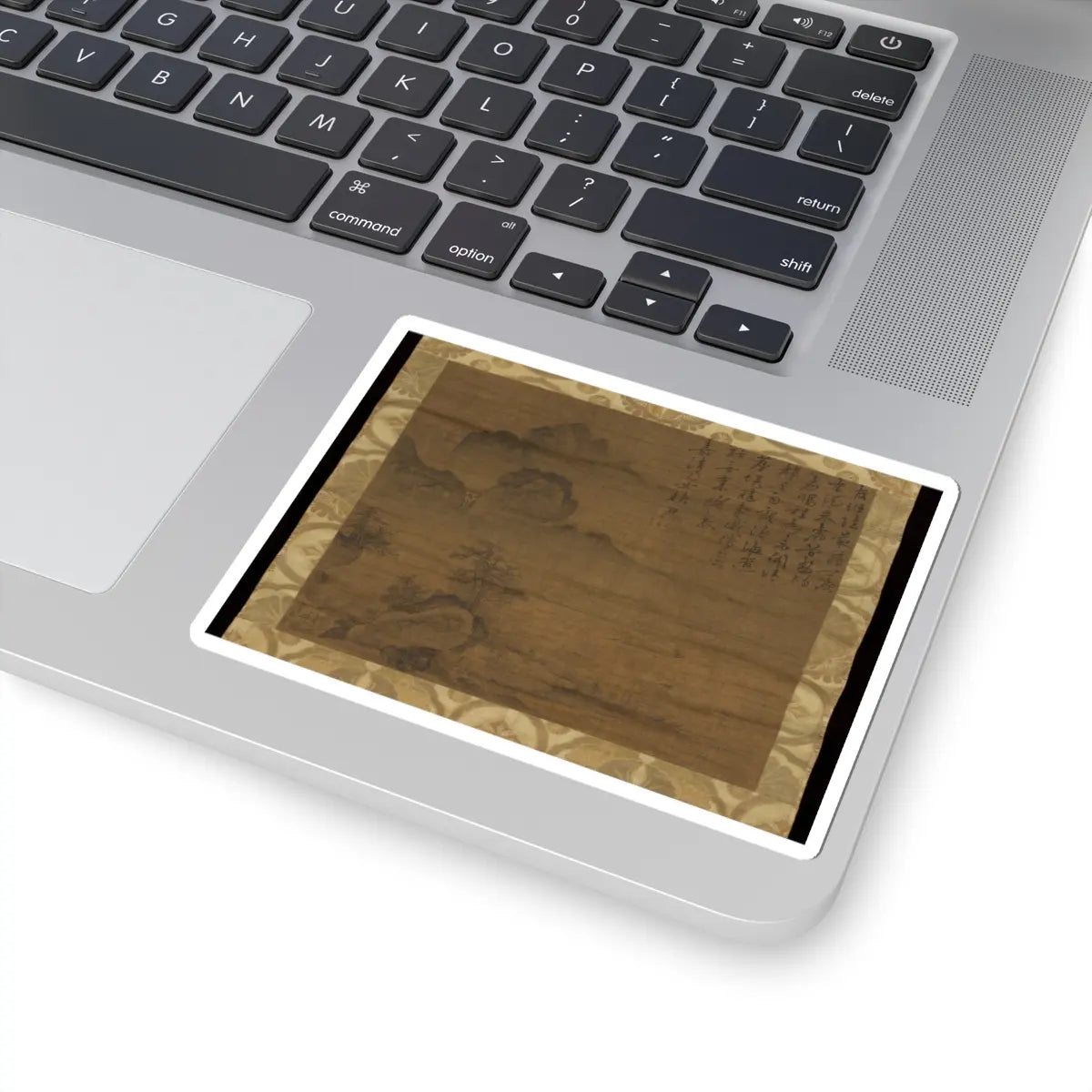 Unidentified artist - Gathering of government officials - calligraphy dated 1565 v1 - STICKER Vinyl Kiss-Cut Decal