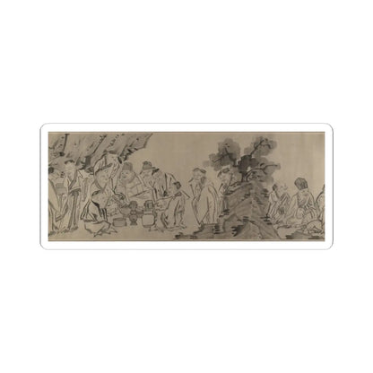 Unidentified artist - Gathering of Philosophers - unknown v10 - STICKER Vinyl Kiss-Cut Decal